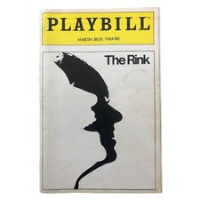 The Rink Playbill 1984 Martin Beck Theatre Chita Rivera Liza Minnelli