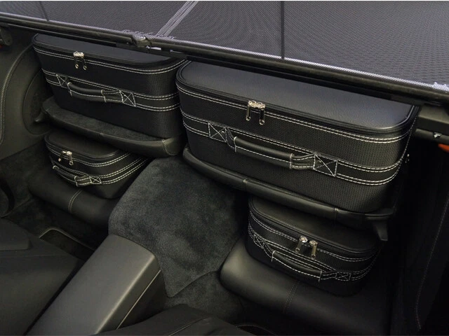 Porsche 997 Bespoke Fitted Luggage: Front storage or interior