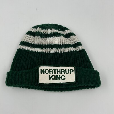 Vintage NK Northrup King Seed Patch Beanie Winter Hat
