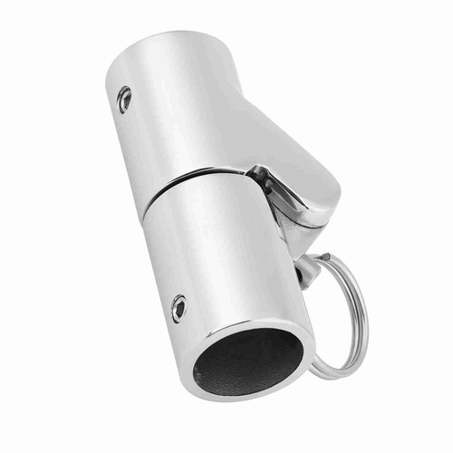 Marine Stainless Steel Folding Swivel Coupling Tube Pipe Connector Boat Hardware - Picture 8 of 12
