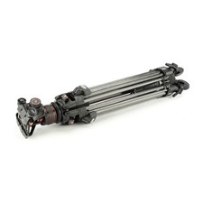 Manfrotto Nitrotech 612 Series Fluid Video Head with 645 FAST Twin Leg CF Tripod