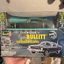 Revell😎1968 Ford💪🏼Mustang😎Steve McQueen Bullitt 1/25 Model Factory Sealed