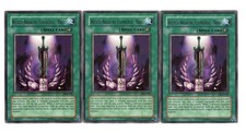 Yugioh- 3X Wicked-Breaking Flamberge - Baou - Rare - Unlimited - DCR-035 - LP