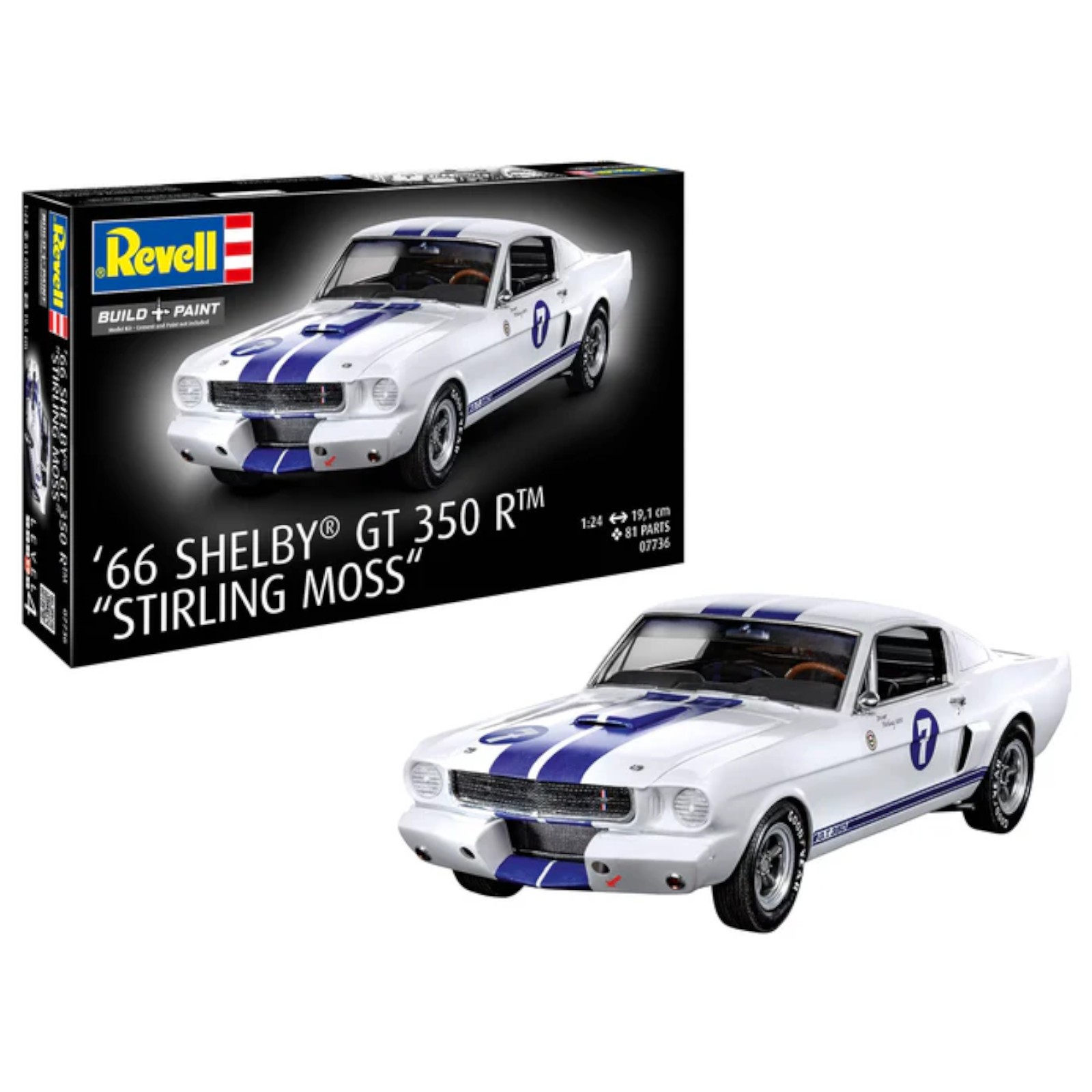 Revell 66 Shelby GT 350 R Stirling Moss Model Kit 07736