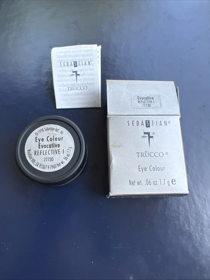 Sebastia Trucco Eye Colour EVOCATIVE Reflective I. Brand New, Hard To Find - Image 2 of 2