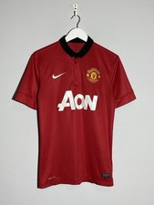 Nike Manchester United 2013/14 Home Football Shirt Soccer Jersey Size S Adult