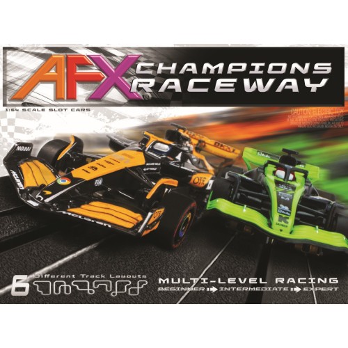 Circuit AFX Racing Champions Raceway Set pour Soirées en Famille