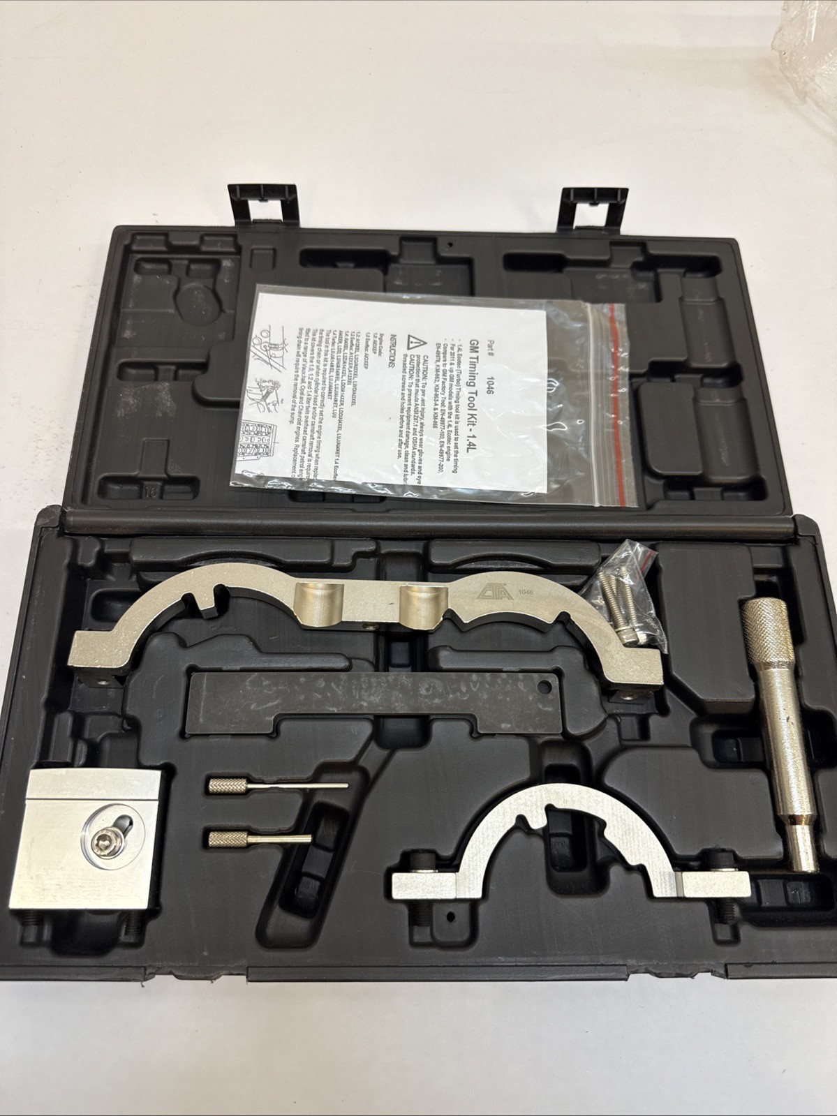 Cta Manufacturing Corp 1046 1.4L Gm Timing Tool Kit New