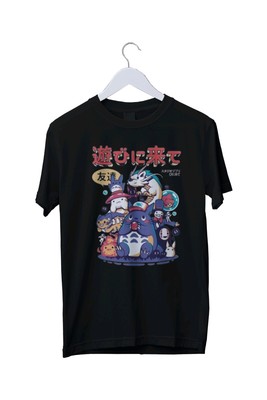 Vintage Ghibli Totoro Graphic Print Herren Unisex T-Shirt S M L XL 2 3 4 XL