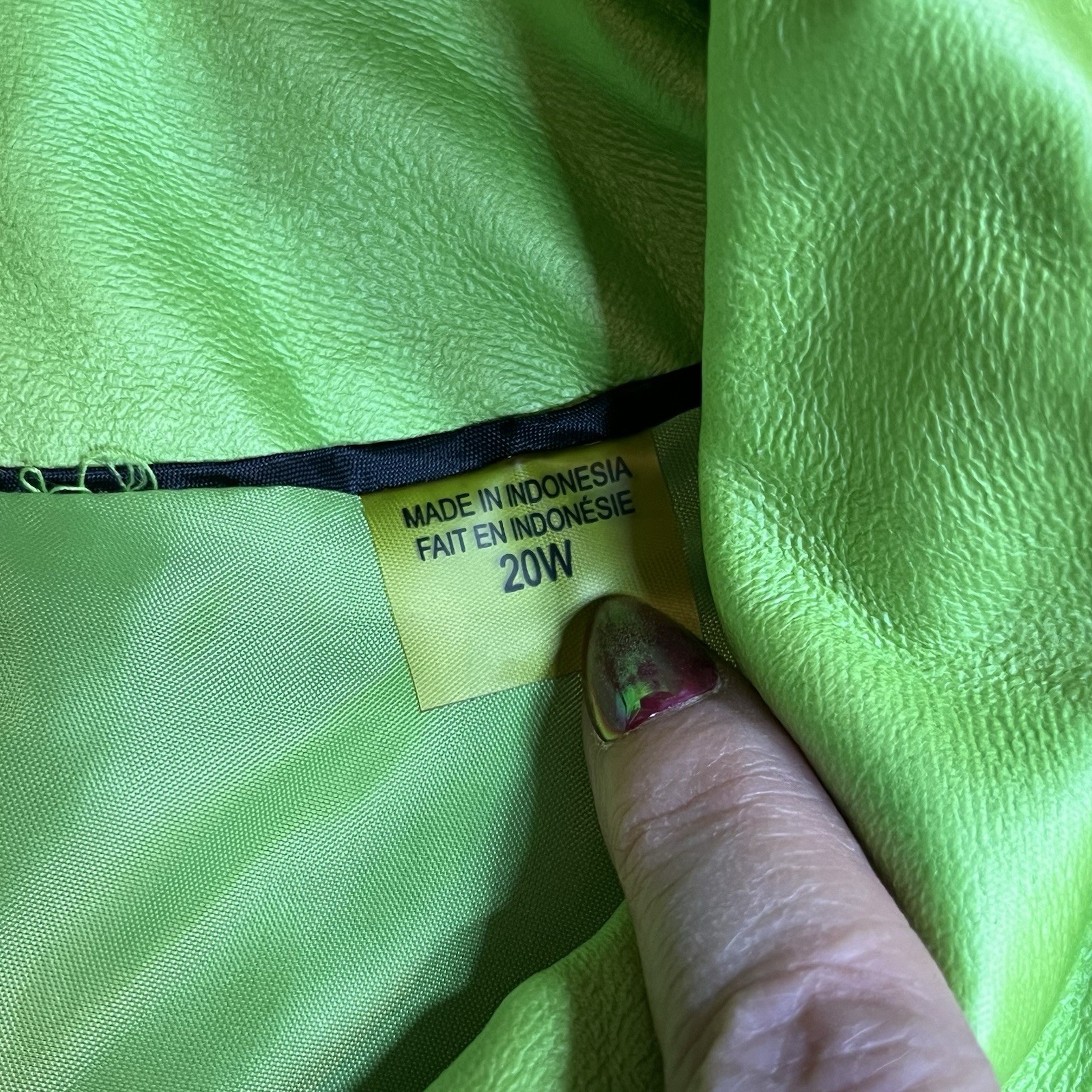 TanJay Green Zip Basic Jacket Mid-Length Zipped P… - image 6