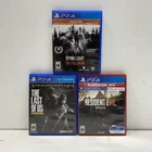 PlayStation 4 Bundle: Dying Light, Resident Evil VII & The Last of Us