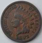 1897 1C Indian Head Cent #247 #68