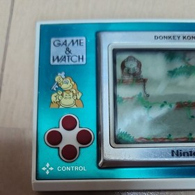 NINTENDO GAME AND & WATCH Donkey Kong Jr. New Wide 1982 Retro Game Green Japan