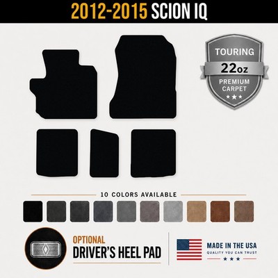 Avery Touring Front & Rear Runner Floor Mats for 2012-2015 Scion iQ #1qL