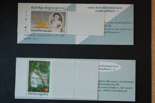Thailand 2 Booklets 1996/7 Mother Princess ASEAN Scott 1649/1758 SB251/77 - Picture 2 of 2