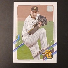Topps 2021 Update, Blake Snell #US124 San Diego Padres 