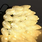 DELight 25PCS C9 LED Christmas Light Bulbs Replacement Warm White UL Listed — photo 3