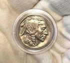 1935 BUFFALO NICKEL WITH  FULL HORN, SHARP BU MINT CONDITION!