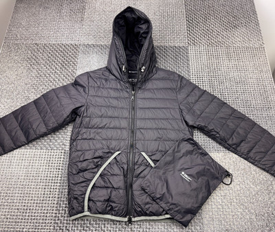 BEAMS HEART Pertex Microlight Daunenjacke Herren S Kapuze leicht verstaubar