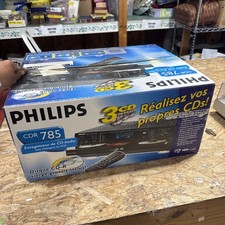Philips CDR785 3-CD CHANGER CD-R/RW Audio Rec...