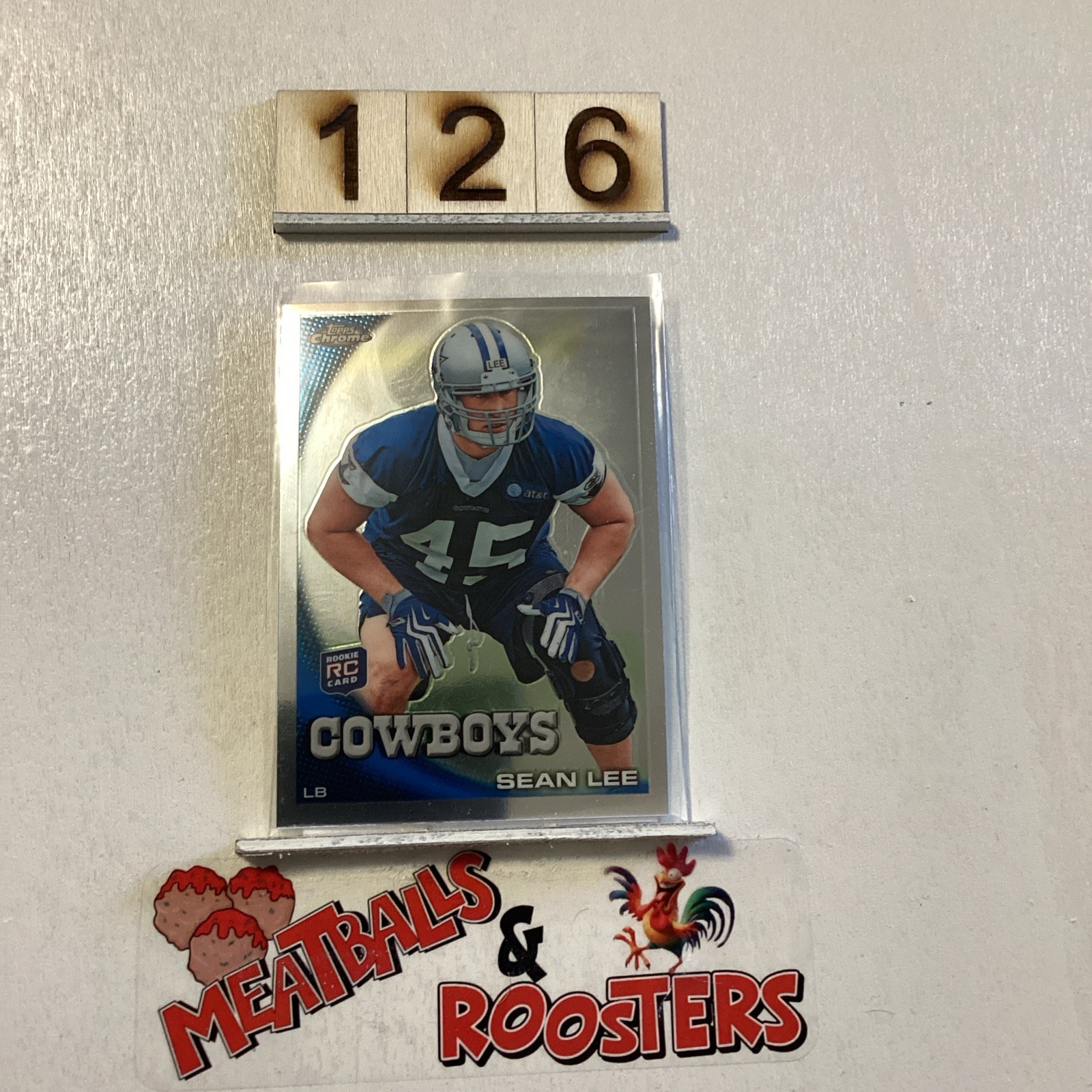 2010 Topps Chrome #C38 Sean Lee Rookie