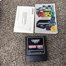 Colecovision Console Bundle Lot With Game 100% TESTED WORKING