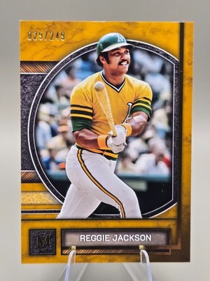 2025 Topps Museum Reggie Jackson 29/249 (Gold) Oakland Athletics  