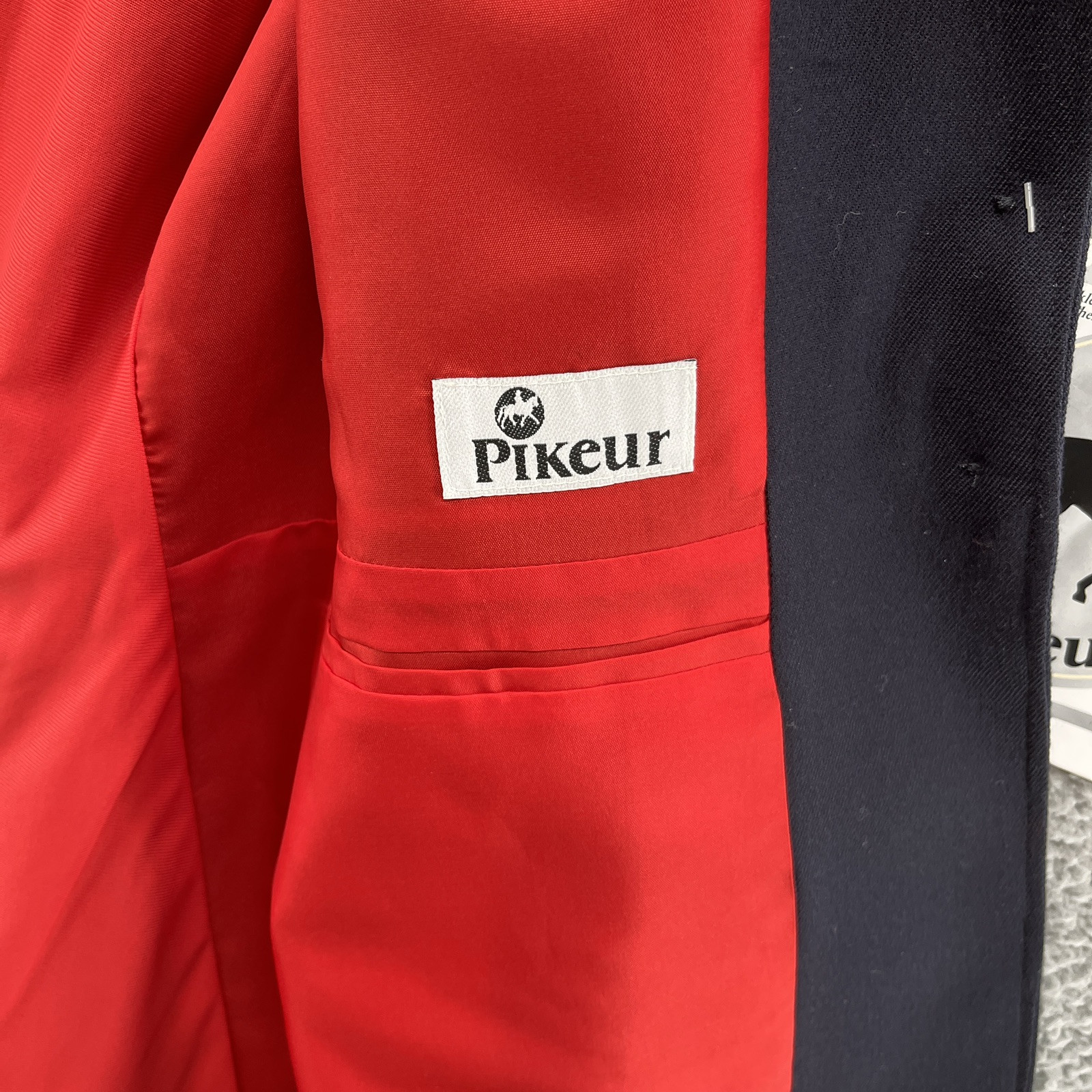 Pikeur Jacket Womens 12 Navy Wool Diana Dressage Horse Show Blazer