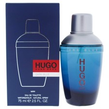 Hugo Dark Blue By Hugo Boss For Men Eau De Toilette Spray 2.5 oz 75 ml