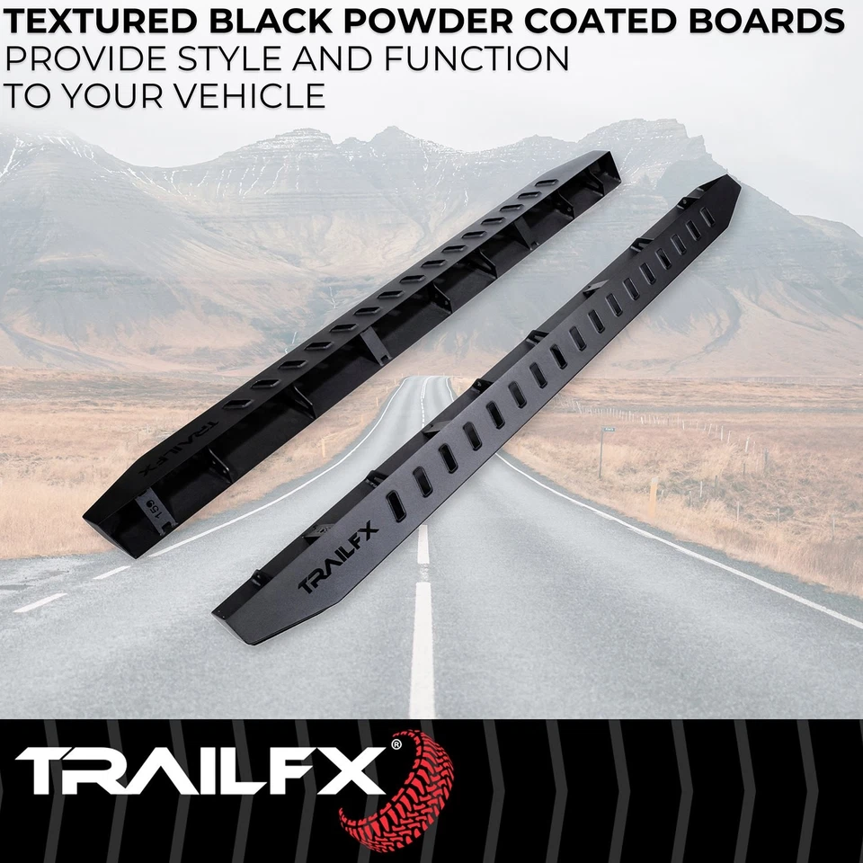For Toyota 4Runner 2010-2024 TrailFX 6.5" Overland Series Black Running Boards Foto 2 de 4