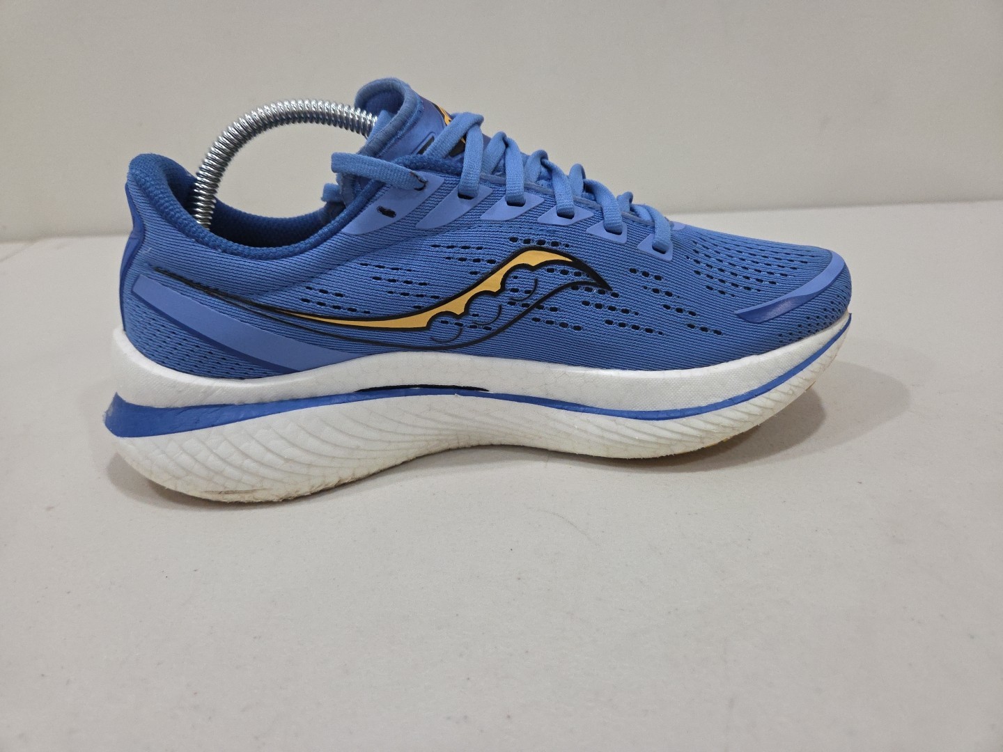 Saucony Womens Size 9.5  Endorphin Speed 3 Running Shoes Blue Yellow S10756-30 thumbnail 5