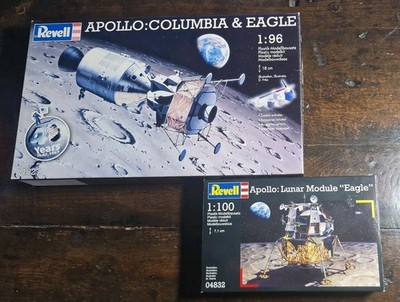 Revell 04827 Apollo Columbia & Eagle 1:96 + Lunar 04832 1:100 Eagle 40 Jahre