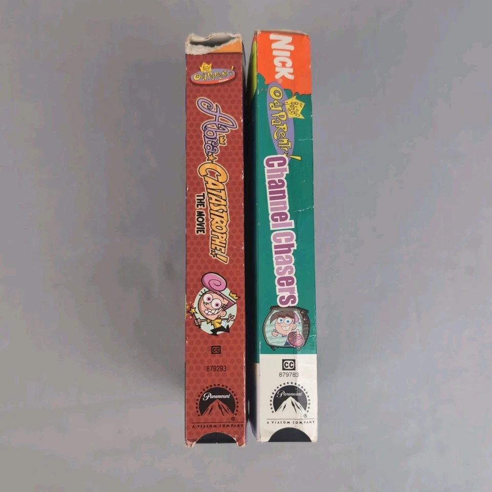 Fairly Odd Parents VHS Channel Chasers & Abra Catastrophy 2003 2004 Nickelodeon - Image 4 of 4