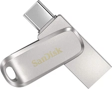 SanDisk 256GB 512GB 1TB 2TB Ultra Dual Drive Go Luxe USB 3.2 Type-C Flash Drive
