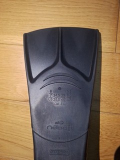 Nabaiji Swimming Fins Flippers Size UK5.5 6.5 EU39 40