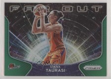 2021 Panini Prizm WNBA Far Out Green Prizm Diana Taurasi #10 qf8