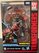 Transformers Toys Studio Series 38 Voyager Class Bumblebee Movie Optimus Prime