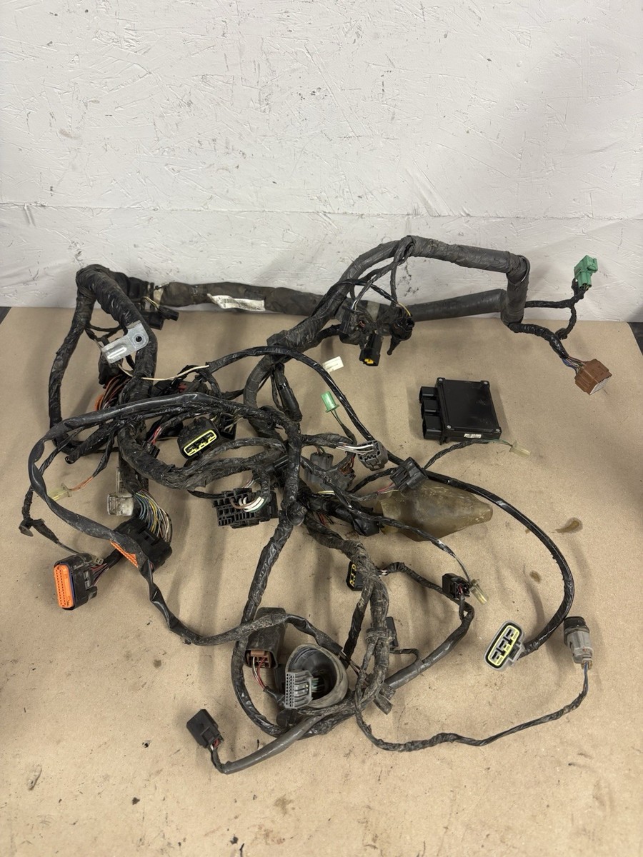 06-11 KAWASAKI NINJA ZX14R MAIN ENGINE WIRING HARNESS MOTOR WIRE