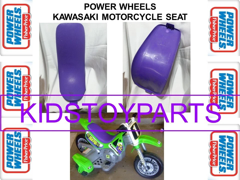 KAWASAKI Power Wheels Fisher Price ASIENTO MOTO KX SUPER SHOCK Foto 2 de 4