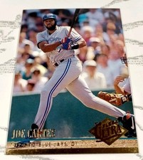 1994 Fleer Ultra Baseball Card Blue Jays - Joe Carter #136
