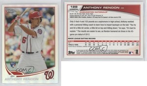2013 Topps Chrome Refractor Anthony Rendon #128 Rookie RC