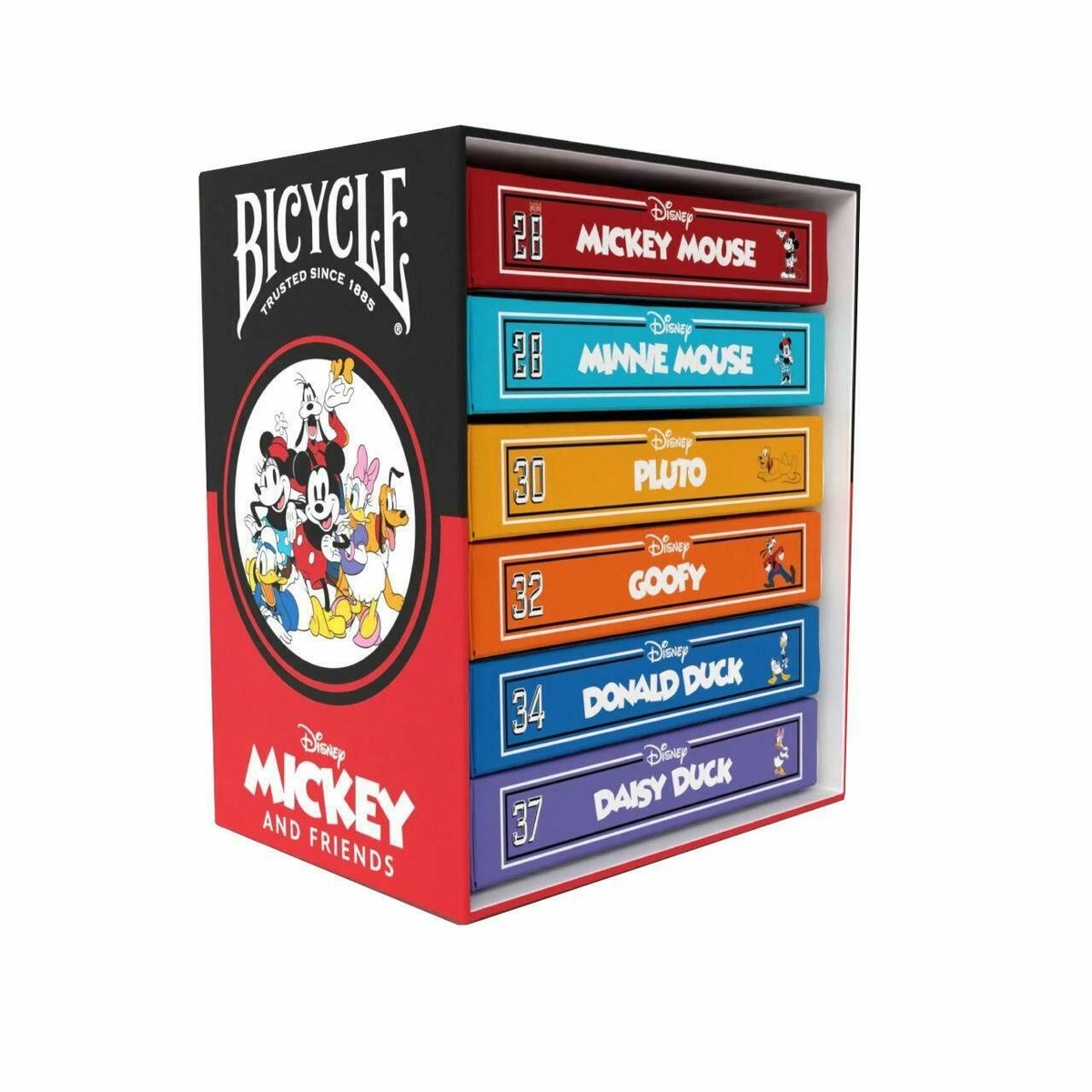 Disney Classic Mickey and Friends Playing Cards, 6-Deck Box Set | eBay