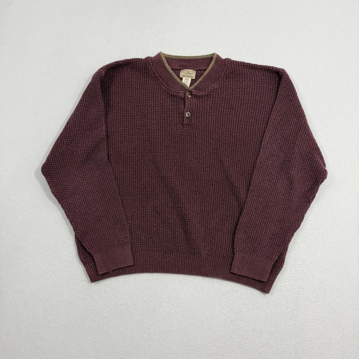 ll bean fisherman sweater products for sale | eBay