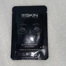 111 Skin Celestial Black Diamond Eye Mask 1 set Not Opened