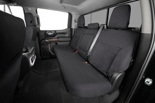 Covercraft Polycotton Charcoal Custom Seat Saver Cover for Automotive Protection