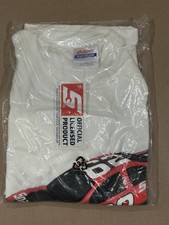 NOS. Snap On Racing 62 White T-Shirt Size X-Large