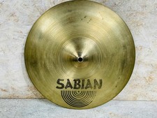 Sabian AA Rock Hats Bottom 14 Inch Cymbal Used No Case