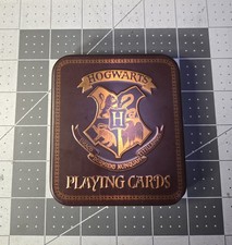 Harry Potter Hogwarts Playing Cards In A Collectible Tin Case Rare  Sealed 