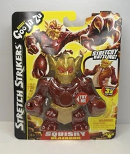 Heroes of Goo Jit Zu Stretch Strikers Squishy Blazagon / Sealed / Brand New