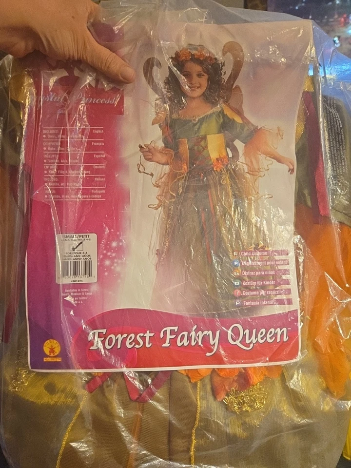 Лесная фея королева девочки карнавальный костюм для Хэллоуина - Изображение 3 из 4